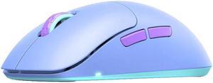 Xtrfy M8 Wireless Ultra-Light Gaming Esports Mouse. lag-Free ( Purple)