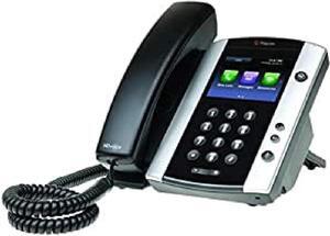 Polycom VVX501 Corded Business Media Phone System - 12 Line PoE - 2200-48500-025 - AC Adapter (Not Included) - Replaces VVX 500