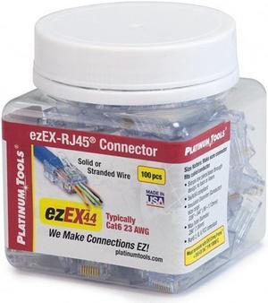 Platinum Tools Ezex44 Connector 100/Jar Accessory Box
