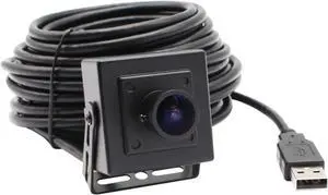 USB Fisheye Camera 170degree 960P PC Camera Wide Angle Low Light Webcam for Computer Raspberry Pi Mini UVC USB2.0 Lightburn Camera 0.01lux USB Security Camera Industrial Open CV USB with Camera