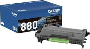 Brother Genuine TN880 Super High Yield Toner Cartridge, Replacement Black Toner, Page Yield Up to 12,000 Pages,Compatible HL-L5200DW HL-L6200DW HL-L6250DN HL-L6300DW HL-L6400DW HL-L6900DW MFC-L6700DW
