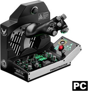 Thrustmaster Viper F-16 TQS Mission Pack: Metal Throttle Quadrant System, Throttle and Control Panel Included, 64 Action Buttons, 6 Axes, Licensed by the U.S. Air Force (Compatible with PC)
