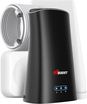 Cell Phone Booster for Home, Up to 2,000 sq ft, All US Carriers - Verizon, AT&T, T-Mobile, Sprint & More, Cell Signal Booster Boosts 5G/4G LTE, FCC Approved