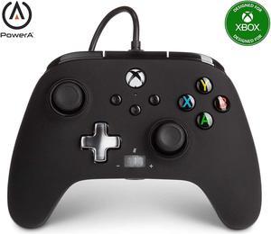 PowerA Enhanced Wired Controller for Xbox Series XS  Blue Officially Licensed for Xbox  Black