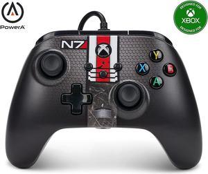 PowerA Enhanced Wired Controller for Xbox Series XS  Mass Effect N7 Officially Licensed for Xbox