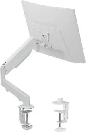 Monitor Mount Gas Spring Monitor Arm Desk Mount Fully Adjustable Fits 17 20 22 23 24 26 27 inch Monitors Weight Capacity up to 13.2 lbs