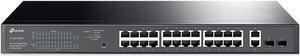 TP-Link TL-SG1428PE 24 Port Gigabit PoE Switch Easy Smart Managed 24 PoE+ Port @250W w/ 2 UL Gigabit Ports + 2 SFP Slots PoE Auto Recovery QoS, Vlan, IGMP & LAG