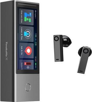 Timekettle X1 AI Interpreter Hub, Standalone Entity, 40-Language Two-Way Translator Earbuds, Simultaneous Translator Device for 20-Person Multilingual Meetings, Ideal for Business and K-12 Education