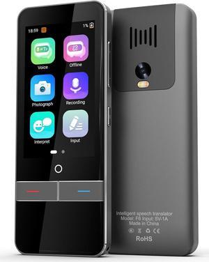 Instant Language Translator Device Two Way Real-Time Voice Translation Accurate Offline Recording Photo Instant Translation for Travel, Business, and Learning
