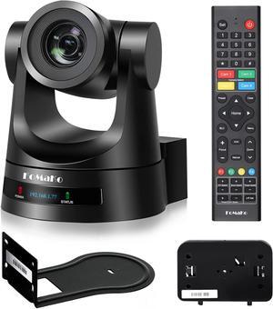 FoMaKo PTZ Camera HDMI 30x Optical Zoom 3G-SDI IP Live Streaming Camera, PoE Supports, HDMI PTZ Camera for Church Worship Education Events vMix OBS Wirecast