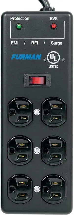 Furman SS-6B-PRO Extreme Voltage Protect Surge Strip