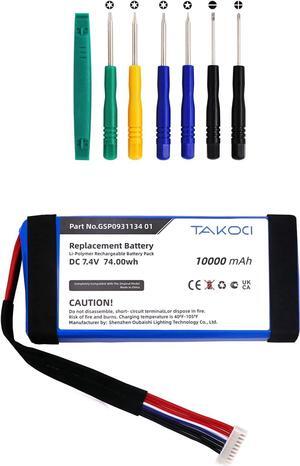 jblBoombox Battery Replacement for JBLBoombox1,JEM3316,JEM3317,JEM3318,GSP0931134 01 Bluetooth Speaker Battery 10000mAh(NOT for Boombox 2)