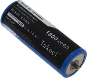 Replacement Battery for Bra-un UR18500L Series 9 9095cc 9090cc Series 8 8370cc 8365cc 8350s Series 7 795cc-3 790cc 760cc 1900mAh