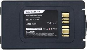 5200mAh Replacement Battery for Datalogic Skorpio X3 Skorpio X4,fits Part no BT-0016 94ACC0046 94ACC0048 BT-0015 Barcode Scanner Battery