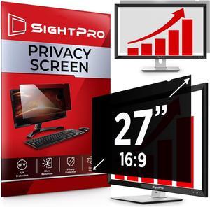 27 Inch 16:9 Computer Privacy Screen Filter for Monitor - Privacy Shield and Anti-Glare Protector