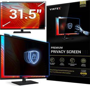 31.5 Inch Computer Privacy Screen Filter for 16:9 Widescreen Computer Monitor and Laptop - Anti-Glare - Anti-Scratch Protector Film - Data Confidentiality Shield