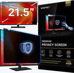 21.5 Inch Computer Privacy Screen Filter for 16:9 Widescreen Computer Monitor and Laptop - Anti-Glare - Anti-Scratch Protector Film - Data Confidentiality Shield