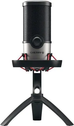 Cherry UM Series 6.0 RGB USB Microphone for PC, Mac, Gaming, Recording, Streaming, Podcasting, Studio and Computer Condenser