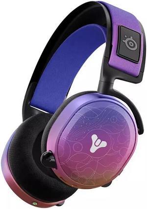 SteelSeries Arctis 7+ Wireless Gaming Headset  Lossless 2.4 GHz  30 Hour Battery Life  USB-C  7.1 Surround  For PC, PS5, PS4, Mac, Android and Switch - Destiny 2 Edition Purple
