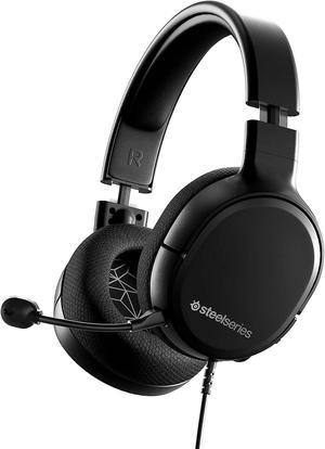 SteelSeries Arctis 1 Wired Gaming Headset  Detachable Clearcast Microphone  Lightweight Steel-Reinforced Headband  for PC, PS4, Xbox, Nintendo Switch and Lite, Mobile,Black