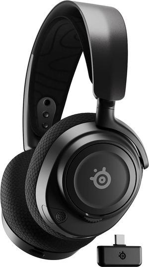 SteelSeries Arctis Nova 7 Wireless Multi-Platform Gaming Headset  Neodymium Magnetic Drivers  2.4GHz + Mixable Bluetooth  38Hr USB-C Battery  ClearCast Gen2 AI Mic  PC, PS5, Switch, VR, Mobile