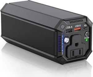 Portable Power Bank with AC Outlet, 100W Portable Laptop Charger, 98Wh/27000mAh High Capacity with 65W PD USB C Laptop Battery Bank, Backup Power Source for Business Travel and Outdoor Activities
