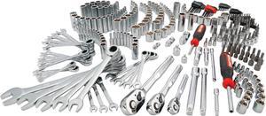 CRAFTSMAN Mechanics Tool Set, SAE and Metric, 1/2, 1/4, and 3/8 Drive Sizes, 298-Piece