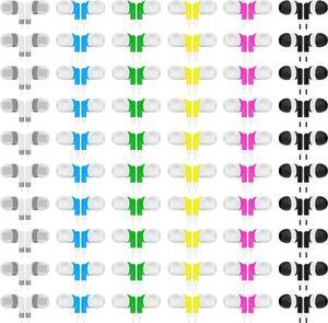 60 Pack Earbuds Bulk Kids Classroom Headphones for School Travel or Home Use