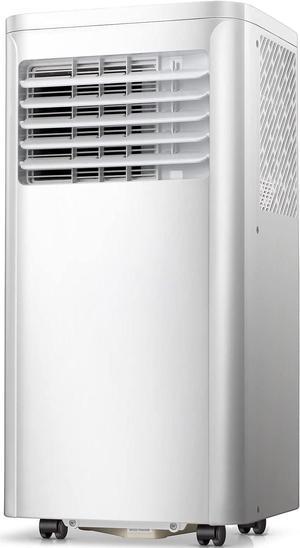 Portable Air Conditioner 8500 BTU(ASHRAE) Cool up to 350 Sq. Ft., Air Conditioner with Remote Control, 3 Modes, 24H Timer, Quiet Operation, LED Display, Installation Kits for Home,White