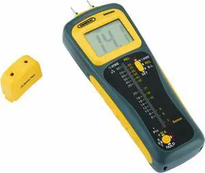 General Tools Wood Moisture Meter MMD900 - Humidity Sensor - Pin Type / Pinless Device