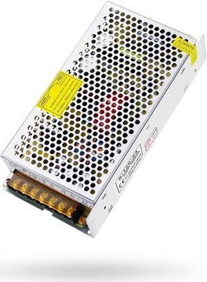 24V 5A 120W Switching Power Supply Adapter Transformer AC 110V 220V to DC 24 Volt 5amp 4.5A 4A 3.5A 3A 2A 1A Converter LED Driver 2 Channels for LED Lighting Projects 3D Printer CCTV Camera
