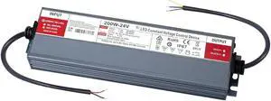 LED Driver 200 Watts 24V DC Low Voltage Transformer Waterproof IP67 Power Supply Transformer Adapter AC 100V-120V to 24V DC, LED Power Supply for Indoor Outdoor LED Lighting