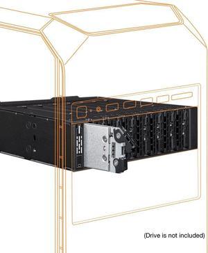 ICY DOCK 8 x M.2 NVMe SSD PCIe 4.0 Mobile Rack for 5.25" Bay with 8 x OCuLink (not Support Tri-Mode) | ToughArmor MB873MP-B