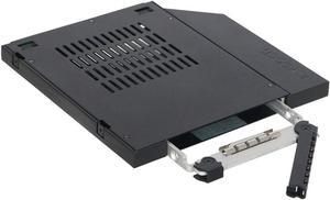 ICY DOCK 2.5" SSD / HDD Hot-Swap SATA Mobile Rack for 9.5mm Ultra Slim CD/DVD-ROM Optical Bay | ToughArmor MB411SPO-2B