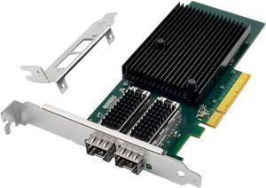 10G Network Card with Intel X710-BM2 Chip, 10GB PCI-E NIC Compare to Intel X710-DA2, Dual SFP+ Port PCI Express X8 Ethernet Adapter Support Windows/Windows Server/Linux/Freebsd/VMware ESXi