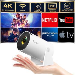 AKASO WT50 Mini Pocket Pico Projector, 1080P HD Video DLP