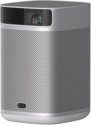 MoGo 2 Portable Projector, Mini Projector with Wifi and Bluetooth, 400 ISO Lumens Movie Projector, Android TV 11.0, 2X8W Speakers, Auto Focus, Object Avoidance, and Screen Adaption