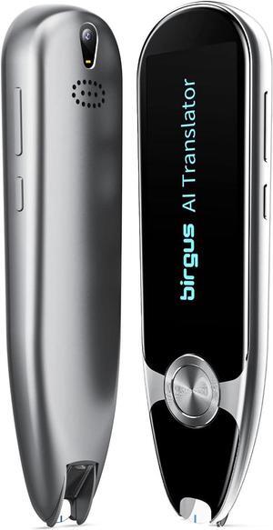 Reader Pen OCR Digital Translation Pen Scanner 112 Language Translator Device Dictionary Pen, Text Extract, Scanning Translation Pen for Dyslexia Text to Speech Multilingual Translation Device