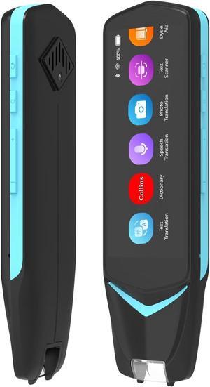 Reading Pen for Dyslexia,Scan Reader Pen 4 Text to Speech Device Translator Pen, Photo Translation OCR 16GB Bluetooth Pen Scanner for Students Adults (Scan Reader Pen 4 Pro)