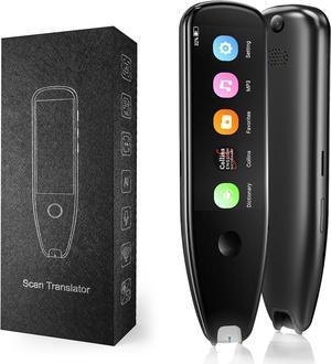X5 Pro Translation Pen Scanner, Reader Pen Text to Speech Device for Dyslexia 112 Language Translator Device Support Text Extract, Intelligent Recording Scanner Pen with 3.5 Inch Touch Screen