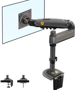 Monitor Desk Mount Long Arm for Monitors Within 4.4 to 19.8lbs Ultra Wide Full Motion Swivel Height Adjustable Monitor Stand