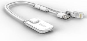 2.4GHz Mini WiFi Bridge Ethernet/WLAN to LAN Adapter/WLAN Repeater 300Mbps 802.11b/g/n for Network Devices That Need WiFi Connection with Access Point Function