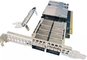 NVD Mellanox ConnectX-7 MCX755106AS-HEAT NDR 200Gb Adapter  Card QSFP112 CX755106A