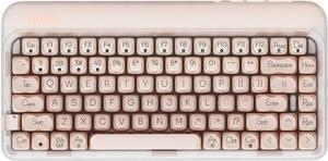 LOFREE DOT Foundation Mechanical Keyboard, 75% Rechargeable Hot-swappable Keyboards with 3 types Connection for Windows, Mac OS/Pink GATERON Baby Racoon Switches