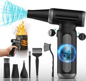 Compressed-Air-Duster-Blower-Fan-pc Duster Electric 300000RPM- Replace Compressed air can-Keyboard Clean-car Cleaning Kits-Turbo Fan-Car Dryer air Blower-Jet Fan-No air Canned dusters for Cleaning