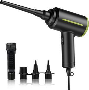 Compressed Air Duster, Electric Air Duster, Handheld Air Blower, 500W 40000RPM Powerful Air Duster, Cored Air Duster for Computer Keyboard Electronics Cleaning