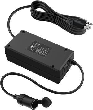 AC to DC Converter 110V to 12V Converter 30A 360W AC to DC Adapter Car Cigarette Lighter Socket 100V~120V AC to DC 12 Volt Power Supply 11ft Long Cord for Car Refrigerator Air Compressor