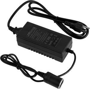 12V 8A Car Power Adapter, Car Cigarette Lighter Socket Power Adapter, AC 110-220V to DC 96W Switching Converter for Air Compressor Car Refrigerator Vacuum and Other Car Devices