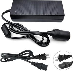 AC to DC Converter,120W 120V/110V to 12V/10A Cigarette Lighter Adapter,AC/DC Power Adapter for Car Refrigerator,Inflator, Car Vacuum Cleaner and Other Car Devices(2Pin)