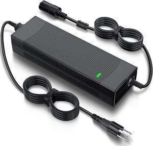 AC to DC Converter, 15A/180W/7.64ft 110V to 12V Converter with Cooling Fan, Car Cigarette Lighter Socket AC/DC Power Supply Adapter for Inflator, Car Vacuum Cleaner, Car Refrigerator, etc.